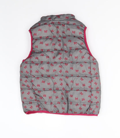 Sergent Major Girls Pink   Gilet Waistcoat Size 7 Years