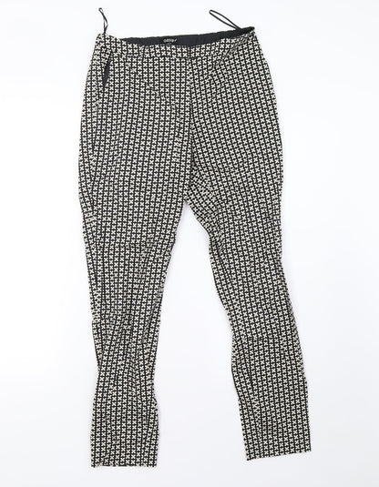 Womens UK Size 8 Oasis Regular Fit  Multicoloured Trousers