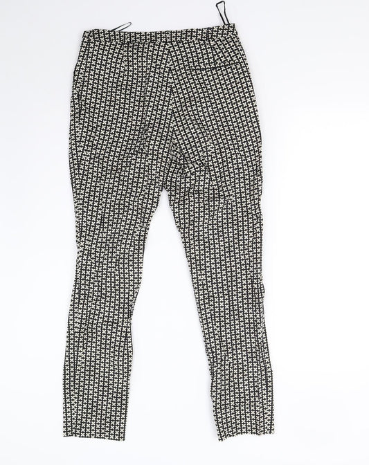 Womens UK Size 8 Oasis Regular Fit  Multicoloured Trousers