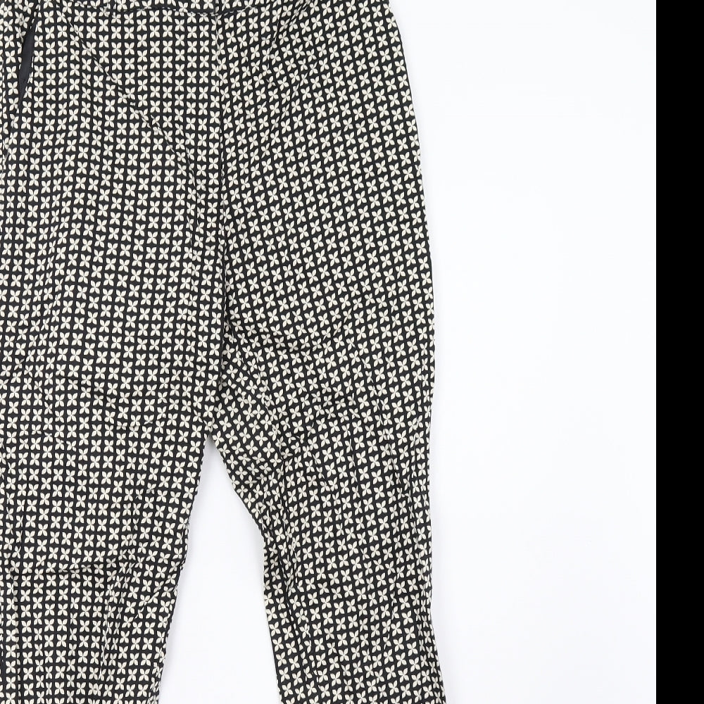 Womens UK Size 8 Oasis Regular Fit  Multicoloured Trousers