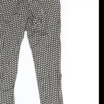 Womens UK Size 8 Oasis Regular Fit  Multicoloured Trousers