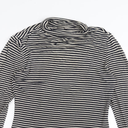 Womens UK Size S H&M Grey Basic T-Shirt