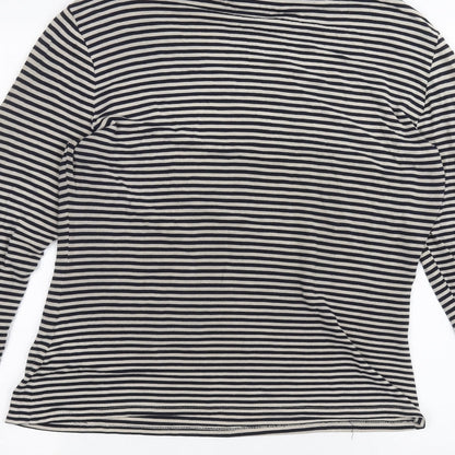 Womens UK Size S H&M Grey Basic T-Shirt