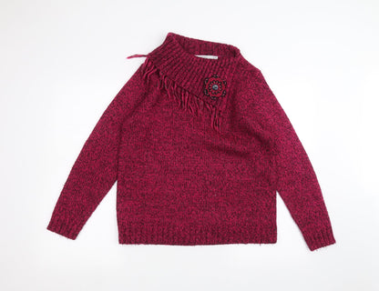 EWM Womens Pink   Pullover Jumper Size M