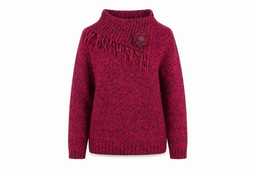 Womens UK Size M EWM Pink Pullover Jumper