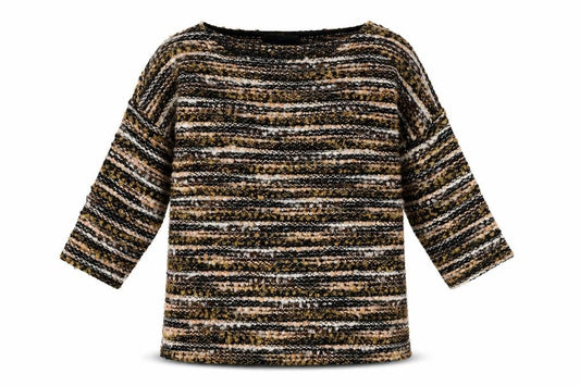 Womens UK Size 12 Nutmeg Brown Pullover Jumper