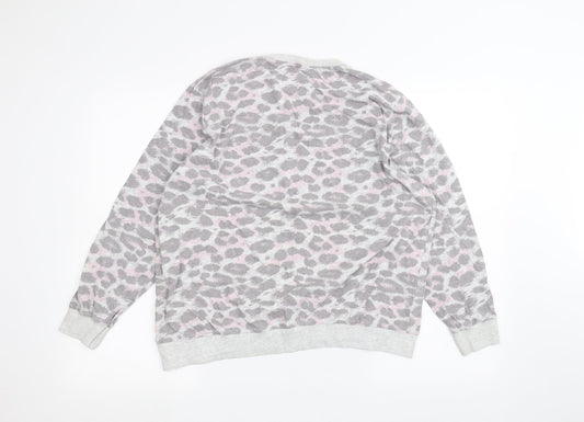 Womens UK Size 18 Peacocks Pink Pullover Jumper