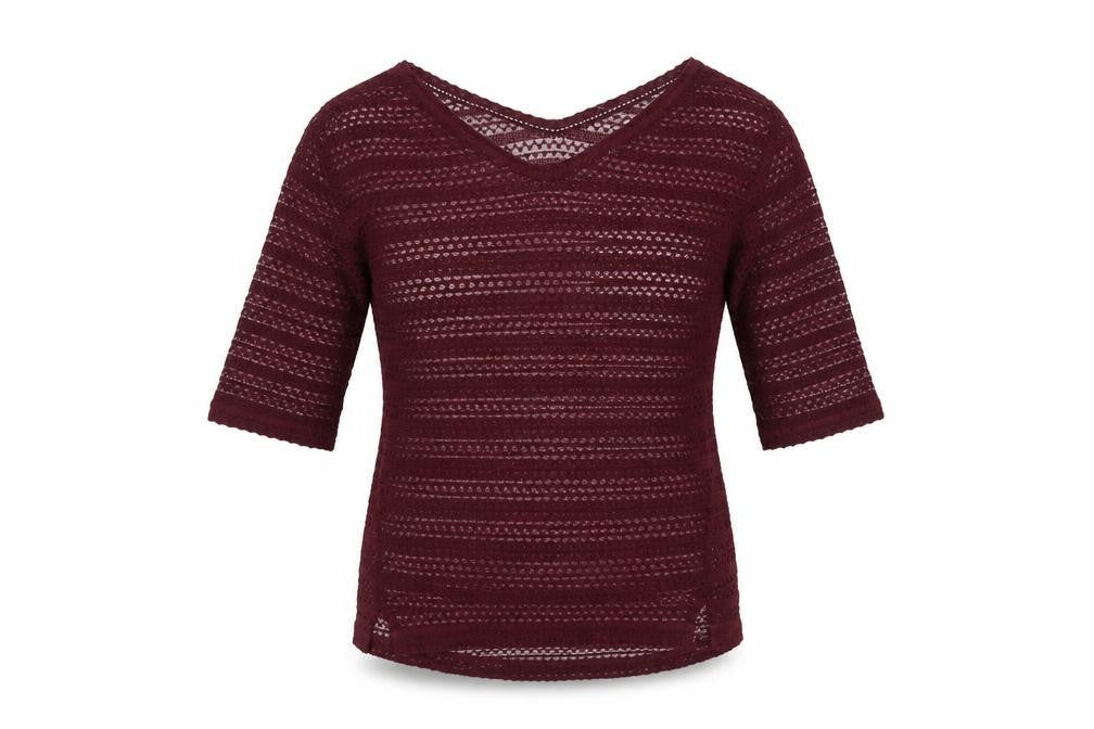 Womens UK Size 10 NEXT Red Basic T-Shirt