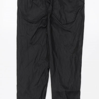 Womens UK Size 10 Astradivarius Regular Fit  Black Trousers