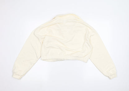 Primark Womens White   Pullover Jumper Size M