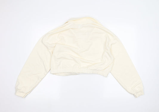 Primark Womens White   Pullover Jumper Size M