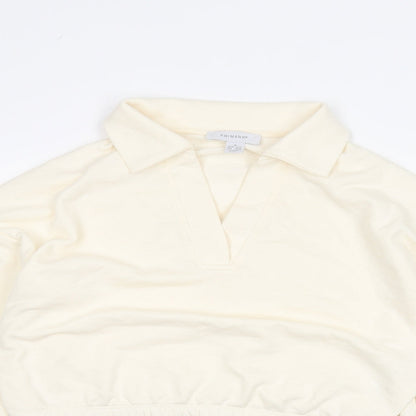 Primark Womens White   Pullover Jumper Size M