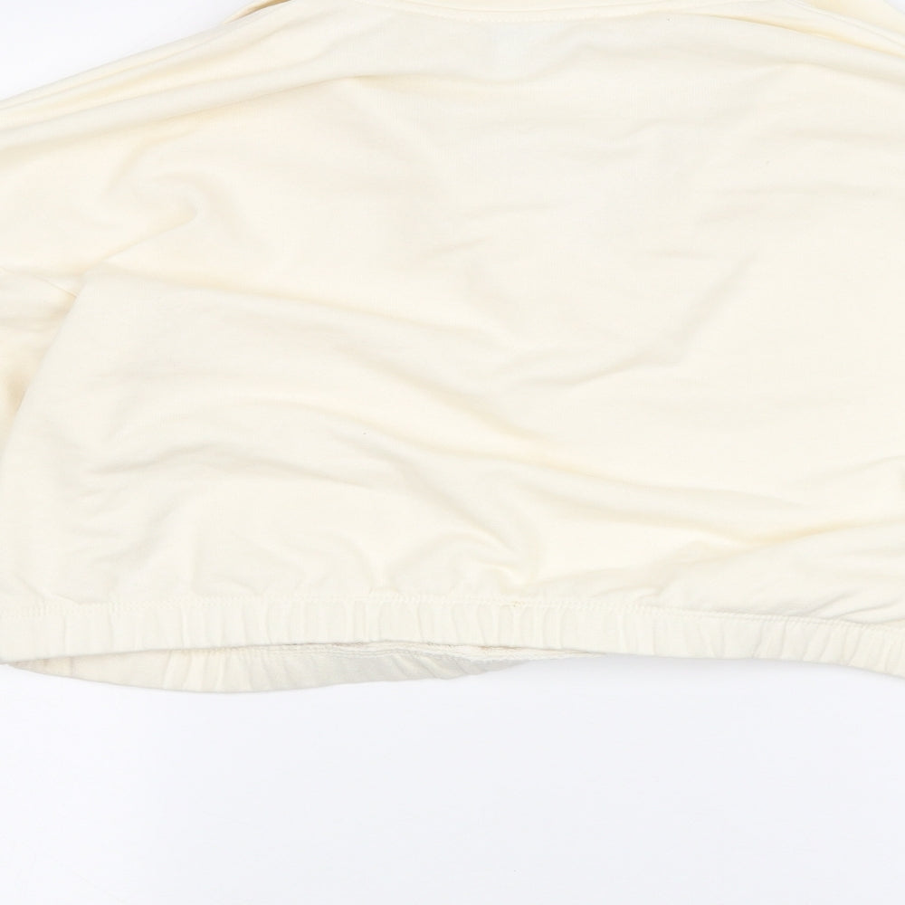 Primark Womens White   Pullover Jumper Size M