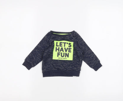 Primark Baby Blue   Pullover Jumper Size 3-6 Months