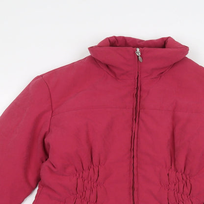 Womens UK Size 10 EWM Pink Jacket
