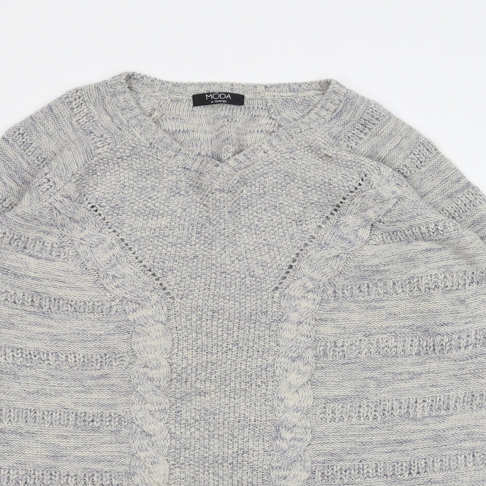 George Womens Grey   Pullover Jumper Size 16