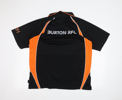 Akuma Mens Black    Polo Size L