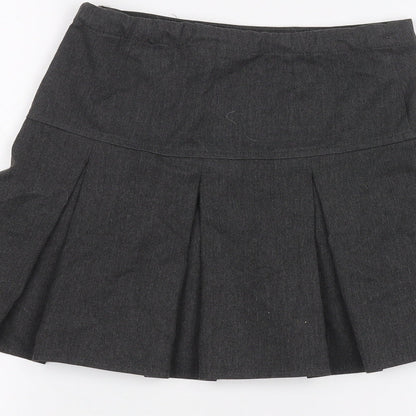 NEXT Girls Grey   A-Line Skirt Size 7 Years