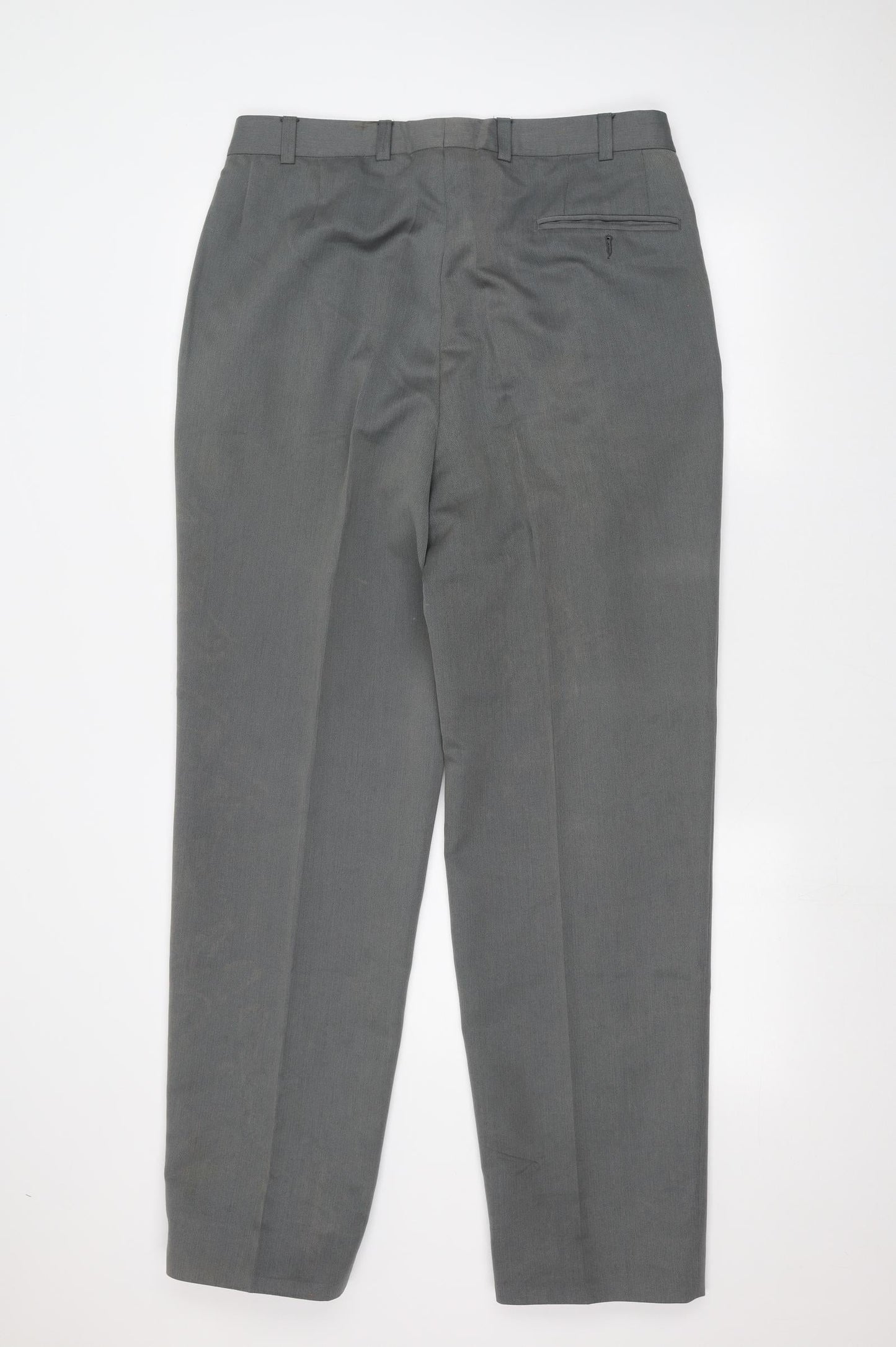 Preworn Mens Grey   Dress Pants Trousers Size 36 in L30 in