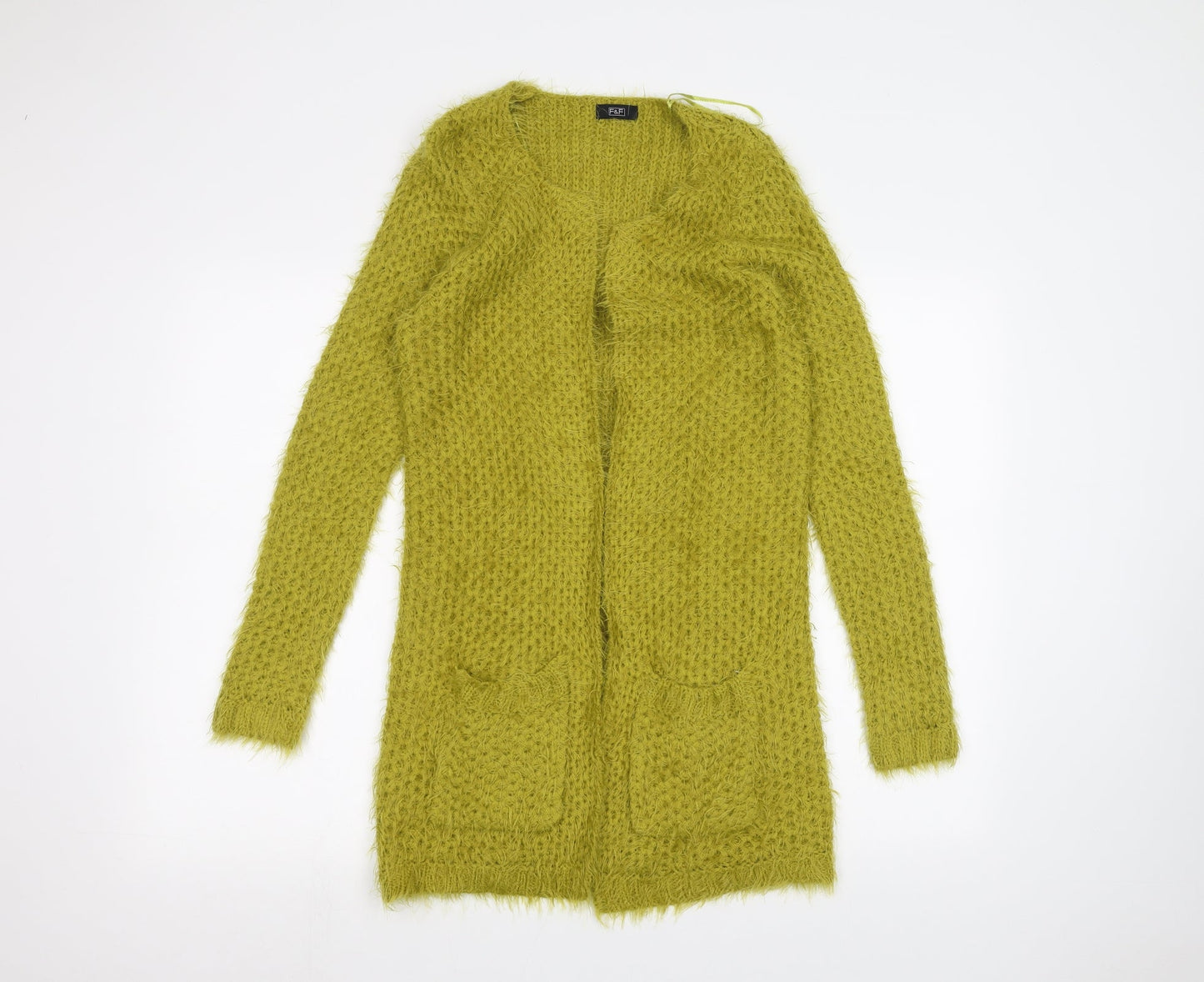 F&F Womens Green   Cardigan Jumper Size 6