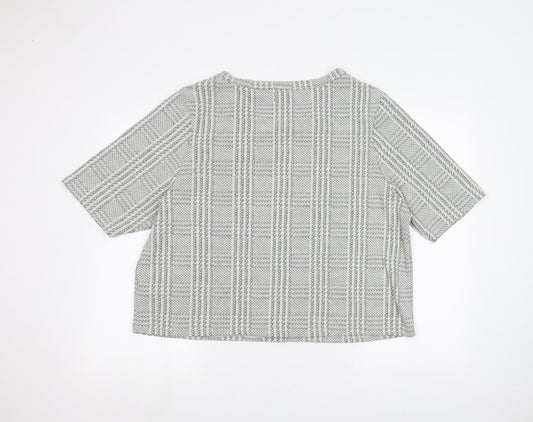 Womens UK Size 18 New Look White Pullover Jumper