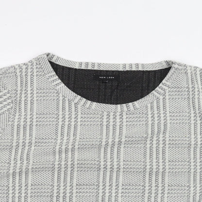 Womens UK Size 18 New Look White Pullover Jumper