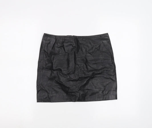 ASOS Womens Black   A-Line Skirt Size 8