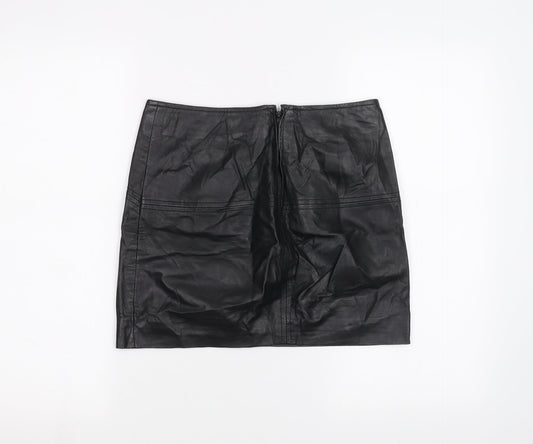 ASOS Womens Black   A-Line Skirt Size 8