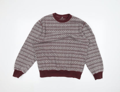 Easy Mens Red   Pullover Jumper Size M