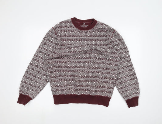 Easy Mens Red   Pullover Jumper Size M