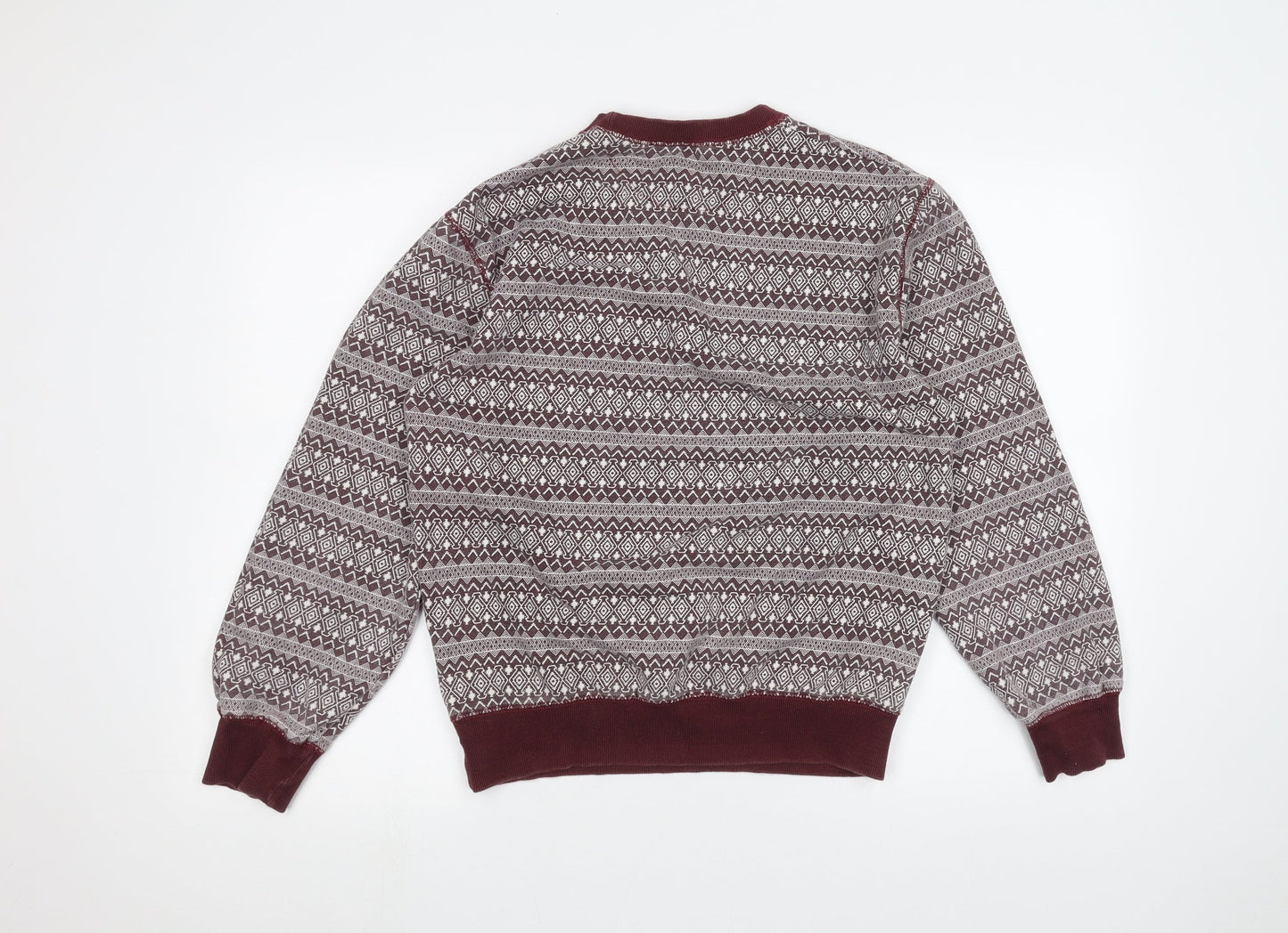 Easy Mens Red   Pullover Jumper Size M