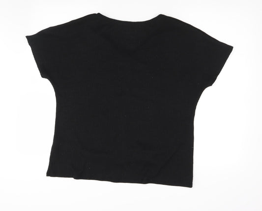Womens UK Size 14 Matalan Black Pullover Jumper