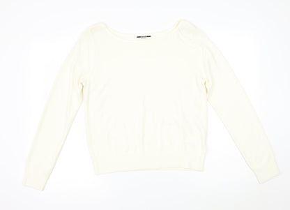 George Womens Ivory   Pullover Jumper Size 14
