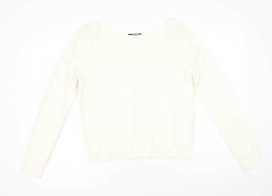 George Womens Ivory   Pullover Jumper Size 14