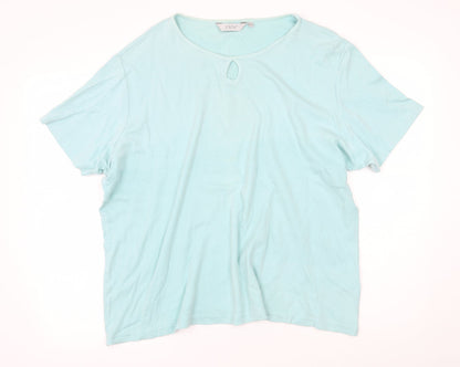 EWM Womens Blue   Basic T-Shirt Size XL