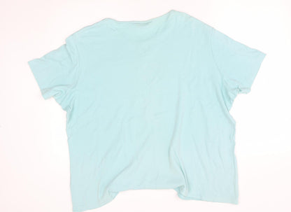 EWM Womens Blue   Basic T-Shirt Size XL