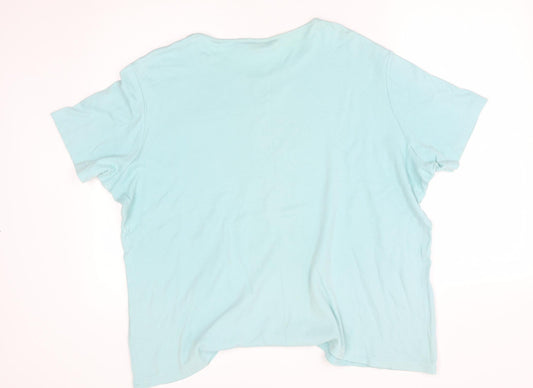 EWM Womens Blue   Basic T-Shirt Size XL