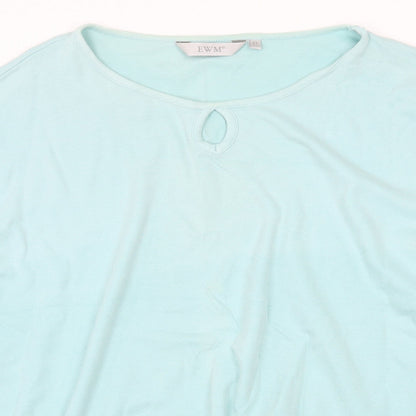 EWM Womens Blue   Basic T-Shirt Size XL