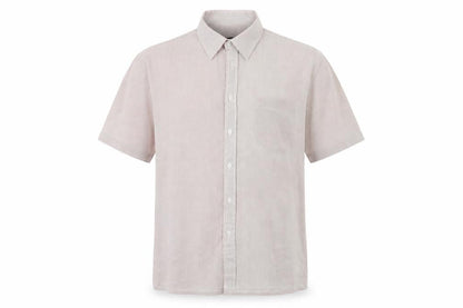 Mens UK Size XL charles m Red  Button-Up Short Sleeve Casual Shirt