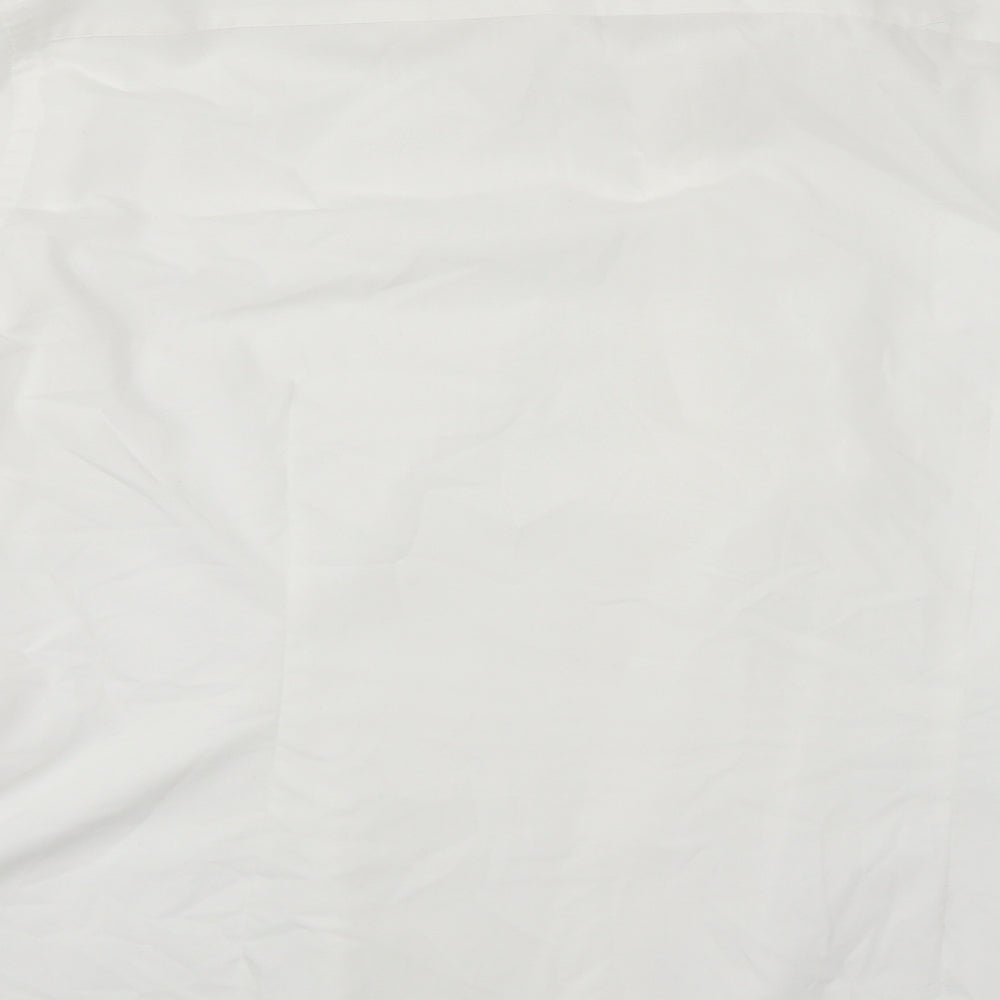 Rocola Mens White    Button-Up Size 17.5