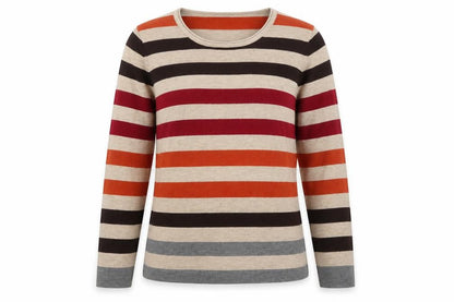Womens UK Size S First Avenue Multicoloured Pullover Jumper