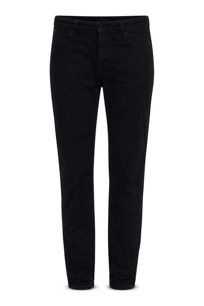 Dorothy Perkins Womens Black  Denim Tapered Jeans Size 8 L31 in