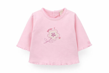 Little bundle Girls Pink   Pullover Jumper Size 0-3 Months