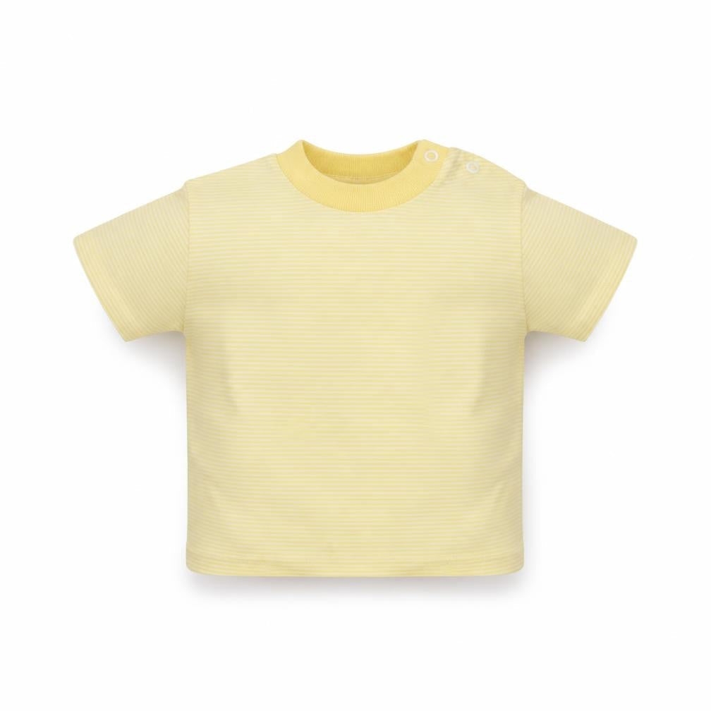 Early Days Boys Yellow Striped  Basic Casual Size 6-9 Months