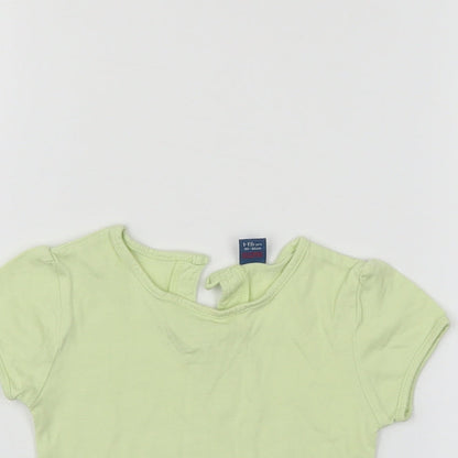 TU Girls Green   Basic T-Shirt Size 12-18 Months