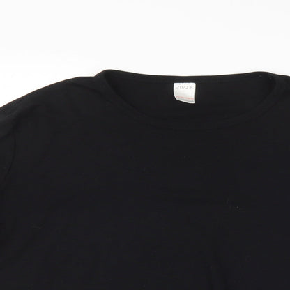 Womens UK Size  Preworn Black Pullover Jumper