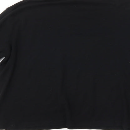 Womens UK Size  Preworn Black Pullover Jumper