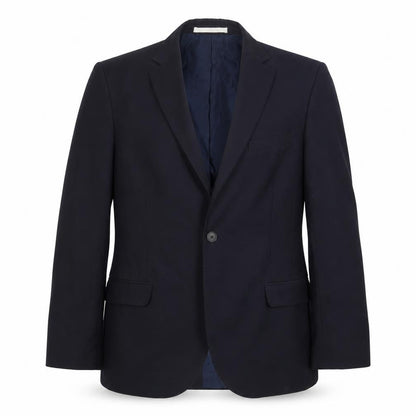 Mens UK Size 38 Moss London Regular Blue Suit Jacket