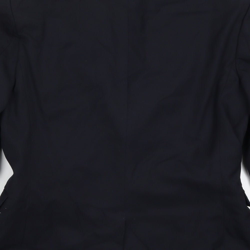 Mens UK Size 38 Moss London Regular Blue Suit Jacket