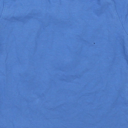 Primark Boys Blue   Basic T-Shirt Size 12-18 Months  - Can You See Me? Chameleon